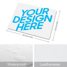 Cargar imagen en el visor de la galería, Alfombrilla de Cuero para Ratón Personalizada con Tu Foto Online