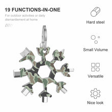 Cargar imagen en el visor de la galería, Llave inglesa Herramienta multifunción con forma de copo de nieve JJ0529033 Personalizada con Foto, Texto o Logo