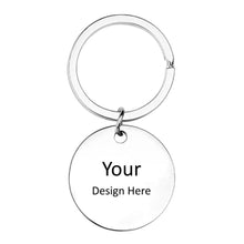 Cargar imagen en el visor de la galería, Llavero Redondo / Llavero de Hueso / Corazón / Gato / Estrella JJ0529156 Grabado Personalizado con Texto Nombre