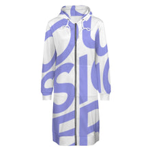 Cargar imagen en el visor de la galería, Sudadera Larga Casual Holgada con Cremallera Capucha Manga Larga para Mujer SDS002 Personalizada Impresion Completa de Una Imagen con Foto Logo Patrón Texto