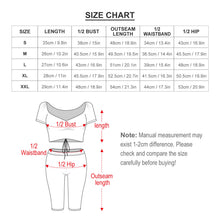Cargar imagen en el visor de la galería, Conjunto de Top Deportivo de Yoga Manga Corta y Pantalones Cortos para Mujer Y03 Personalizado con Impresión Completa de Dos Imágenes con Foto Logo Patrón Texto