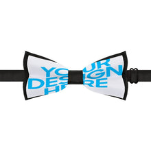 Cargar imagen en el visor de la galería, Corbata de Moño Satén Pajarita Ajustable para hombre mujer FS0805011 Personalizada con impresión completa con Foto Logo Patrón Texto