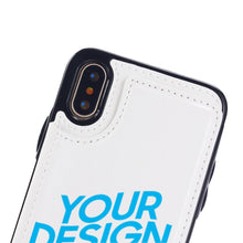 Cargar imagen en el visor de la galería, Funda con Tapa para iPhone X / XS Personalizado de Tus Fotos o Textos