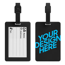 Cargar imagen en el visor de la galería, Etiquetas de equipaje personalizadas para maletas XB0607002 Impresión con Nombre Foto Logo