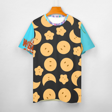 Cargar imagen en el visor de la galería, Camiseta algodón puro estampado manga corta para mujer ay001 Personalizada con Impresión Completa de múltiples imágenes con Foto Logo Patrón Texto