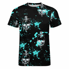 Cargar imagen en el visor de la galería, Camiseta algodón puro estampado manga corta para hombre ay001 Personalizada con Impresión Completa de una imagen con Foto Logo Patrón Texto