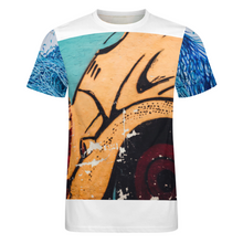 Cargar imagen en el visor de la galería, Camiseta algodón puro estampado manga corta para hombre ay001 Personalizada con Impresión Completa de múltiples imágenes con Foto Logo Patrón Texto