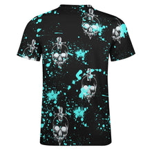 Cargar imagen en el visor de la galería, Camiseta algodón puro estampado manga corta para hombre ay001 Personalizada con Impresión Completa de una imagen con Foto Logo Patrón Texto