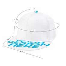 Cargar imagen en el visor de la galería, Gorra de Béisbol de Poliéster con Diseño Personalizado de Tus Fotos o Textos Online