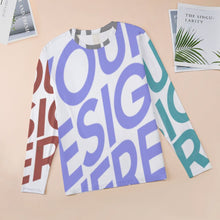 Cargar imagen en el visor de la galería, Camiseta suelta de Moda con Cuello Redondo para mujer NZ130 Personalizada con Impresión Completa de múltiples imágenes con Foto Logo Patrón Texto