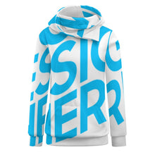 Cargar imagen en el visor de la galería, Sudadera Estamapda con Capucha y Bolsillo Solapa Única con Forro Polar para Exterior Invierno para Mujer AKH Personalizada con Impresión Completa de una imagen con Foto Logo Patrón Texto