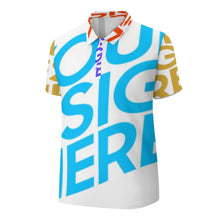 Cargar imagen en el visor de la galería, Polos deportivos de manga corta de hombre A479 Personalizados con Impresión Completa de múltiples imágenes con Foto Logo Patrón Texto