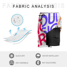 Cargar imagen en el visor de la galería, Bañadores de playa de secado rápido para hombre personalizados con fotos logo texto con estampado de imágenes múltiples, novedad de 2024