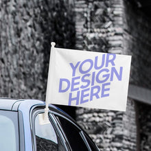 Cargar imagen en el visor de la galería, Bandera de Coche para Decoración / Bandera de Adorno para Autos Hogar Fiesta GY0904043 Personalizada Impresion Completa de Una Imagen con Foto Logo Patrón Texto