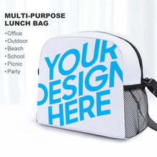 Cargar imagen en el visor de la galería, Bolsa de Almuerzo de Poliéster 300D con Diseño Personalizado con Tu Imagen o Foto
