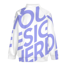 Cargar imagen en el visor de la galería, Chaqueta Deportiva Redondo Cuello con Cremallera Hombre WY10 Personalizada con Impresión Completa de Una Imagen con Foto Logo Patrón Texto