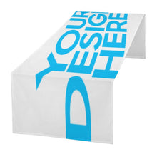 Cargar imagen en el visor de la galería, Bandera de cama Toalla tapizada Decoración del banquete de boda del hotel JJ0527062 Personalizada con impresión completa con Foto Logo Patrón Texto