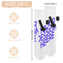 Cargar imagen en el visor de la galería, Bonitos calcetines de mano para mujer y hombre personalizado con patrón foto texto