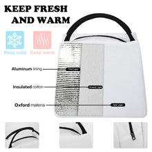 Cargar imagen en el visor de la galería, XB0602011 Bolso térmico Bolso del refrigerador Bolso del almuerzo Bolso de Oxford con la manija A005 Impresión del diseño para requisitos particulares Personalizado con Foto o Mensajes de Texto