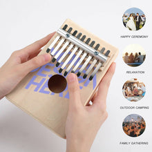 Cargar imagen en el visor de la galería, Piano de Pulgar Kalimba Teclas de Madera Marimba Instrumento Profesional JJ0530001 Personalizado Impresion Completa de Una Imagen con Foto Logo Patrón Texto