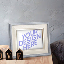 Cargar imagen en el visor de la galería, Marco de Fotos de Madera Versión Horizontal JJ0533002 Personalizado Impresion Completa de Una Imagen con Foto Logo Patrón Texto