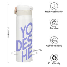 Cargar imagen en el visor de la galería, Taza Termo de Acero Inoxidable 350ml / Taza Térmica con Estampado para Agua Café para Mujer Hombre Niños Adultos JJ0520184 Personalizada Impresion Completa con Foto Logo Patrón Texto