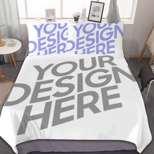 Cargar imagen en el visor de la galería, Funda de Cama con Diseño JJ0527001 Personalizada con impresión completa con Foto Logo Patrón Texto