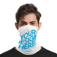 Cargar imagen en el visor de la galería, Bufanda de Poliéster con Diseño Simétrico de Doble Cara JJ0521010 Personalizada de Tu Foto o Texto