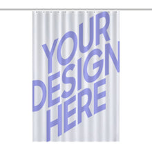 Cargar imagen en el visor de la galería, Cortina de Ducha / Cortina de baño de Poliéster Personalizada con impresión completa con Foto Logo Patrón Texto