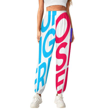 Cargar imagen en el visor de la galería, Pantalones de yoga para mujer JJ1228 pantalones deportivos para correr personalizado con patrón foto texto (impresión de imágenes múltiples)
