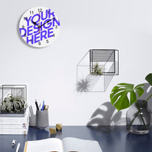 Cargar imagen en el visor de la galería, Reloj en Pared de PVC con Impresión Directa UV GY0903013 de Diseño Personalizado con Tu Nombre o Imagen