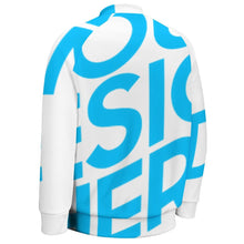 Cargar imagen en el visor de la galería, Chaqueta Deportiva Uniforme de Béisbol para Hombre FS0818006 Personalizada con impresión completa de una imagen con Foto Logo Patrón Texto