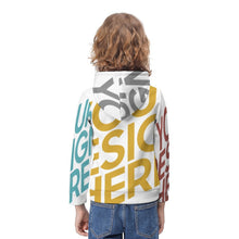 Cargar imagen en el visor de la galería, Sudadera Casual con Capucha Infantil con Estampado para Niños Niñas Chicos Chicas YT1205070 Personalizada con Impresión Completa de múltiples imágenes con Foto Logo Patrón Texto