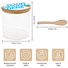 Cargar imagen en el visor de la galería, Tarro de Condimentos y Especias con Diseño Personalizado Personalizada de Tus Textos o Imágenes