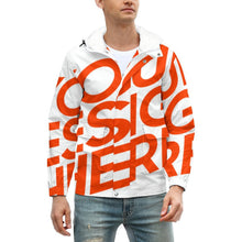 Cargar imagen en el visor de la galería, Chaqueta corta deportiva moderna gruesa con forro polar para hombre A679 Personalizada con Impresión Completa de una imagen con Foto Logo Patrón Texto