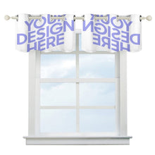 Cargar imagen en el visor de la galería, Cortina de Dos Piezas con Estampado Simétrico Opaca para Decoración Adorno de Ventana para Dormitorio Habitación JJ0519603 Personalizada Impresion Completa con Foto Logo Patrón Texto