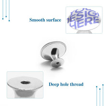 Cargar imagen en el visor de la galería, Manija de Cajón Tirador de Muebles de Acero Inoxidable JJ0529021 Personalizada Impresion Completa de Una Imagen con Foto Logotipo Patrón Texto