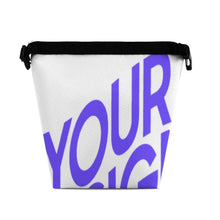 Cargar imagen en el visor de la galería, Bolsa de almuerzo aislada plegable portátil Bolsa de picnic Bolsa de almuerzo Bento personalizado con patrón foto texto
