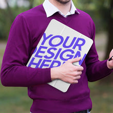 Cargar imagen en el visor de la galería, Funda protectora para tablet con portalápices integrado para iPad Pro (12,9 pulgadas) personalizado con patrón foto texto