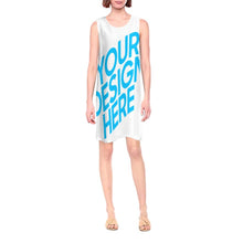 Cargar imagen en el visor de la galería, Vestido Sexy sin Manga de Alta Calidad con Diseño Personalizado Personalizada con Foto, Texto o Logo