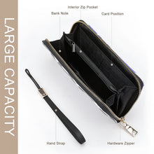Cargar imagen en el visor de la galería, Cartera / Billetera de mano larga versión horizontal de PU para mujer hombre XB0608017 Personalizada con Impresión Completa de múltiples imágenes con Foto Logo Patrón Texto