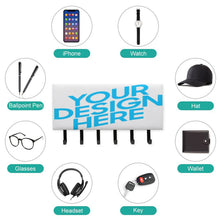 Cargar imagen en el visor de la galería, Colgador para Llaves (Grande) con Diseño Personalizado Personalizada de Tus Nombres o Fotos