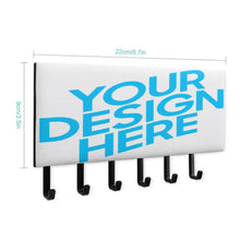 Cargar imagen en el visor de la galería, Colgador para Llaves (Grande) con Diseño Personalizado Personalizada de Tus Nombres o Fotos