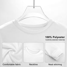 Cargar imagen en el visor de la galería, Sudadera sin capucha casual con estampado para hombre FS0816074 Personalizada con Impresión Completa de una imagen con Foto Logo Patrón Texto