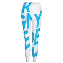 Cargar imagen en el visor de la galería, Leggings casuales regulares cintura alta pantalones deportivos de yoga para mujer NZ205 Personalizados con Impresión Completa de una imagen con Foto Logo Patrón Texto