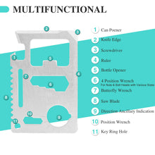 Cargar imagen en el visor de la galería, Tarjeta de Herramientas Multifunción con Diseño Personalizado Personalizada de Tus Imágenes o Nombres