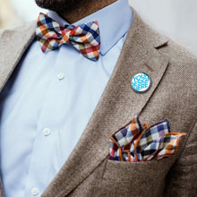 Cargar imagen en el visor de la galería, Insignia Redonda de Adorno Broche de Decoración de Aleación de Aluminio para Mujer Hombre SS1404004 Personalizada Impresion Completa de Una Imagen con Foto Logo Patrón Texto