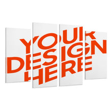 Cargar imagen en el visor de la galería, Cuadro imagen Pintura 4 paneles colgantes diseño cuádruple de una sola imagen (combinación vertical) GY0903228 Personalizado Personalizada con Foto, Texto o Logo