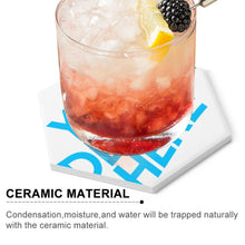 Cargar imagen en el visor de la galería, Posavasos para Bebidas Posavasos de Cerámica Hexagonal Posavasos Absorbentes 4 / 6 Piezas JJ0520147 Personalizado con impresión de una imagen con Foto Logo Patrón Texto