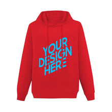 Cargar imagen en el visor de la galería, Sudadera Clásica Casual de Algodón con capucha de hombre FS0816011 Personalizada con Impresión Delantera de una imagen con Foto Logo Patrón Texto